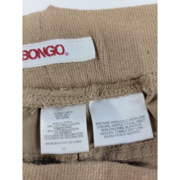 Bongo Khaki shorts, size Juniors 11, NWOT - Picture 12 of 12